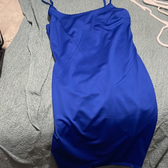 Royal blue mini dress - Picture 2 of 2